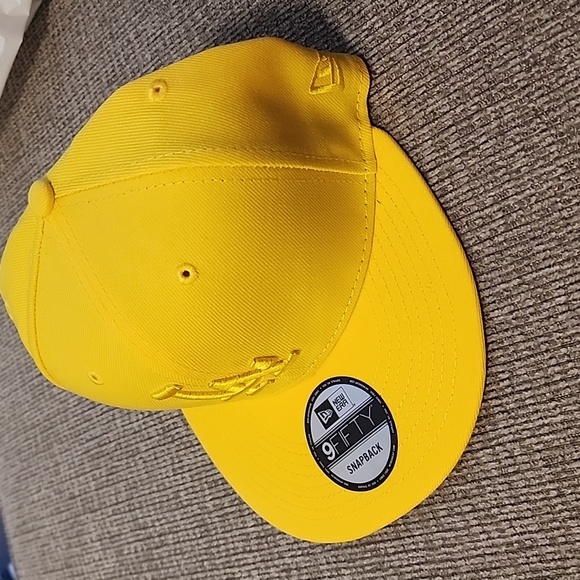 Los Angeles Dodgers New Era Spring Color Pack 9FIFTY Snapback Hat - Yellow - Picture 3 of 4